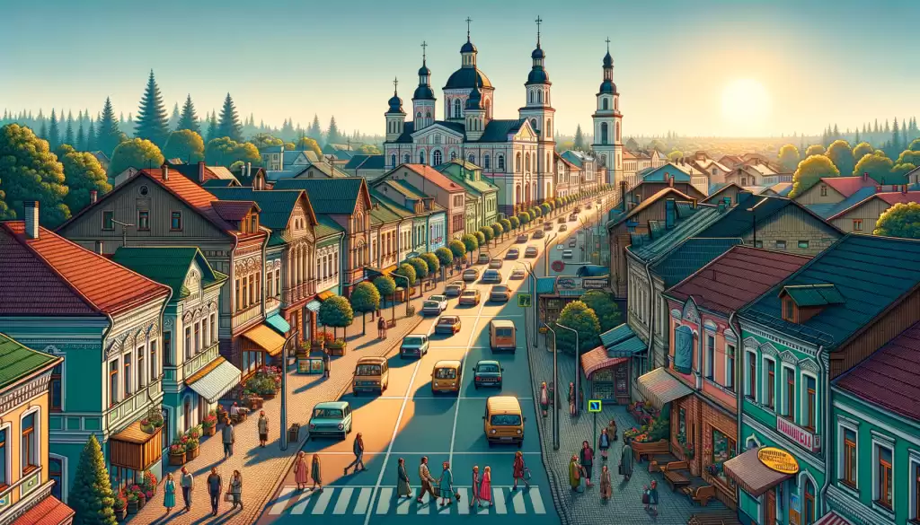 Логойск глазами ИИ GPT